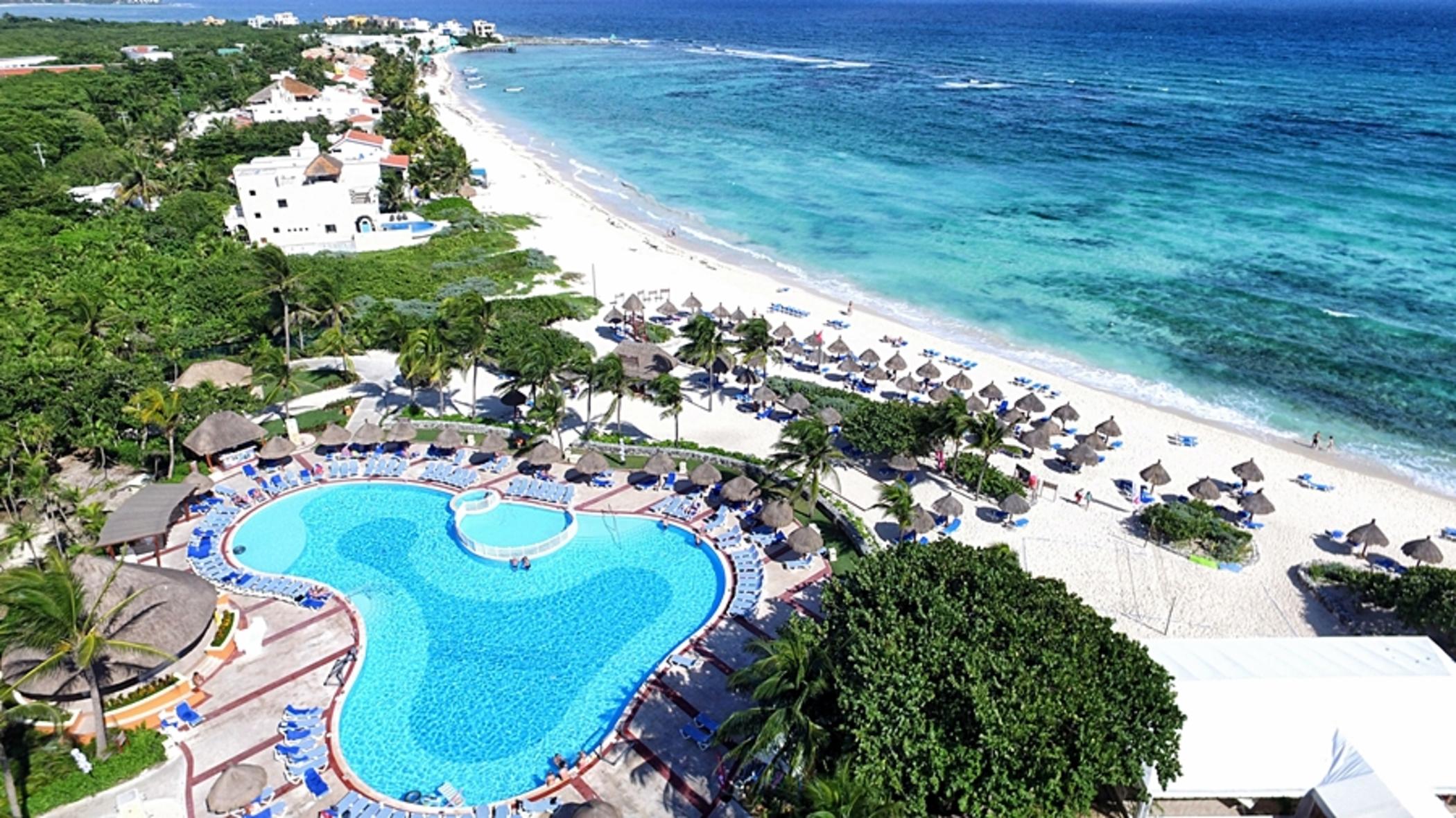 Hotel Bahia Principe Grand Tulum Riviera Maya Esterno foto Aerial view of the resort