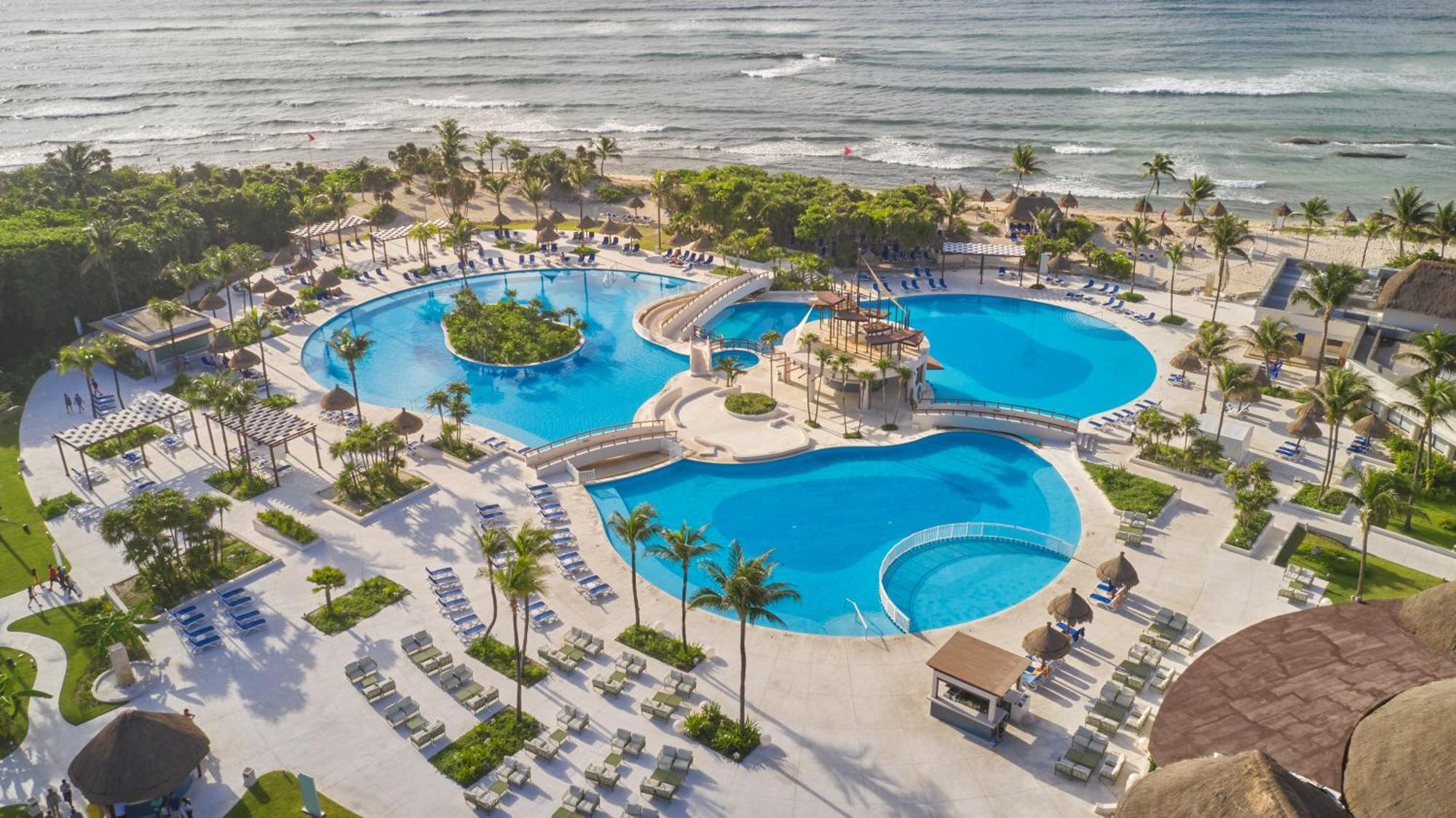 Hotel Bahia Principe Grand Tulum Riviera Maya Esterno foto Aerial view of the resort